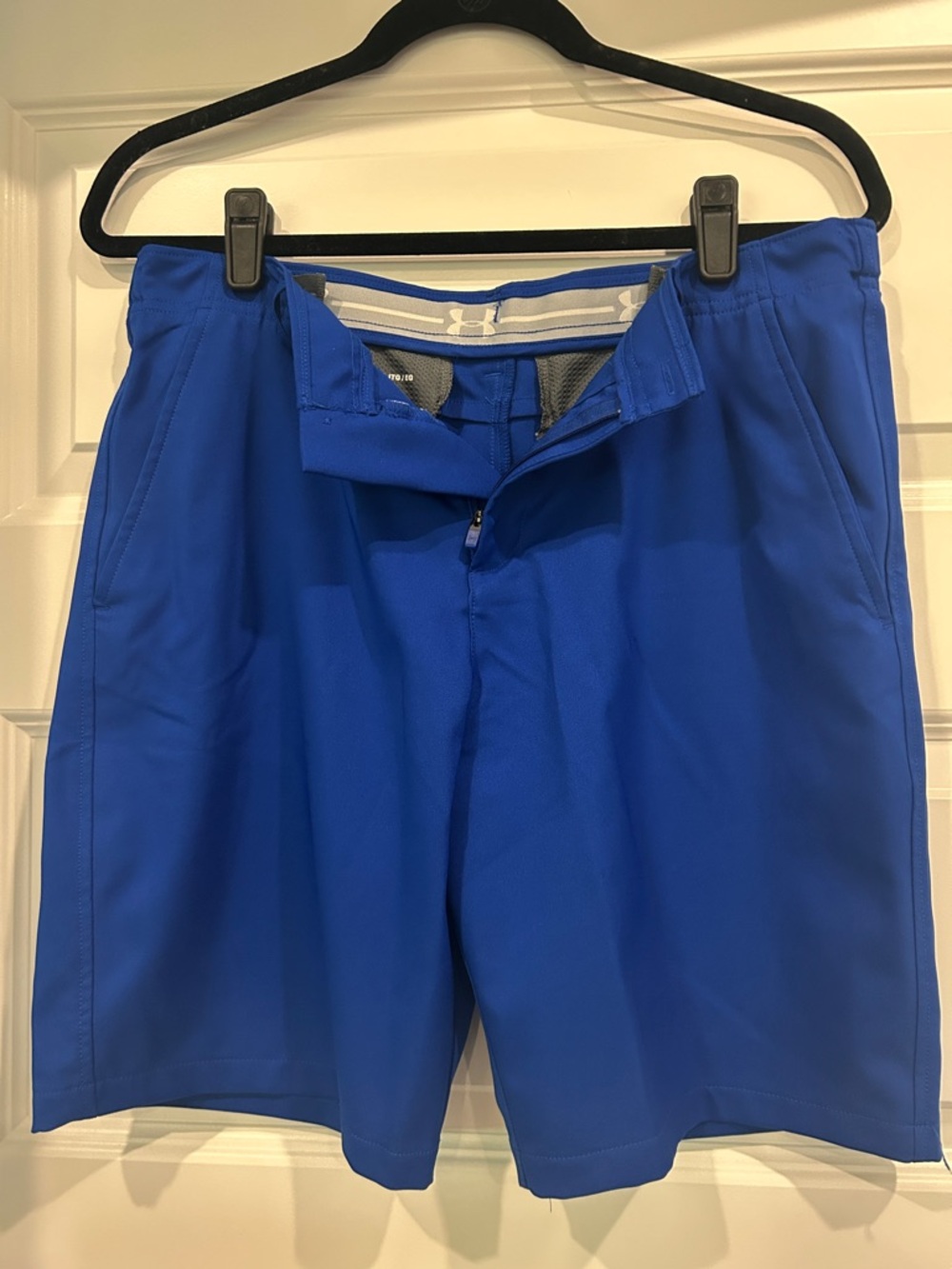 Under Armour Youth Boys Royal Blue Athletic Golf Shorts